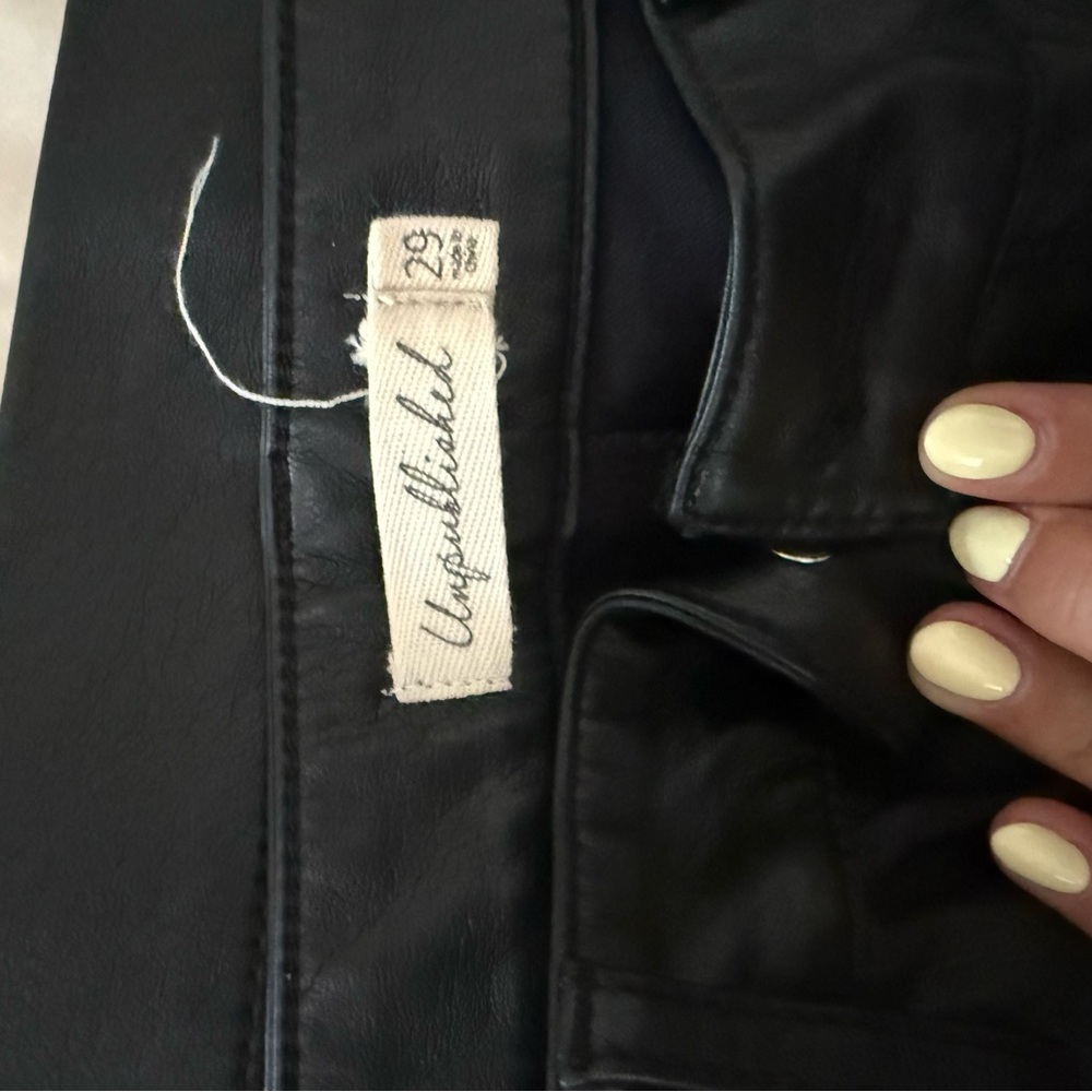 Angel Michael Black Cropped Pants